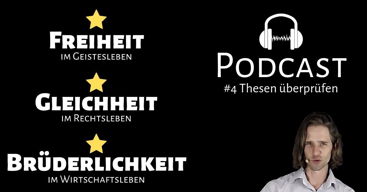 #4 Wie bei der Suche nach der Wahrheit die Thesen und Behauptungen einzuordnen sind