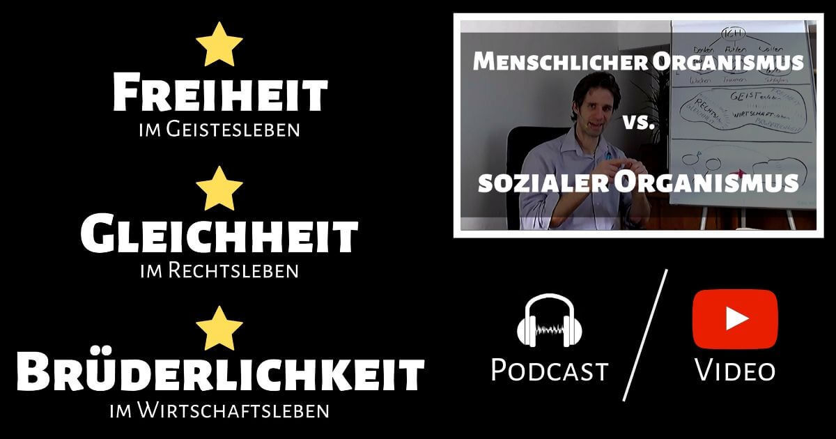 #38 Menschlicher Organismus im Vergleich zum sozialen Organismus _ Aufarbeitung Dreigliederungskongress